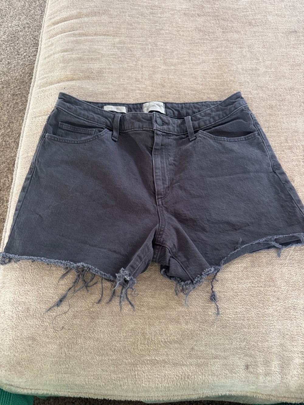 Universal Thread Black Cutoff Denim Shorts